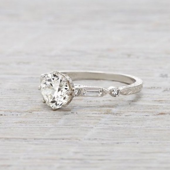 Vintage Engagement Ring by Erstwhile - Picture 4 of 11